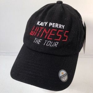 Katy Perry Witness Tour NEW Black Baseball Cap Hat
